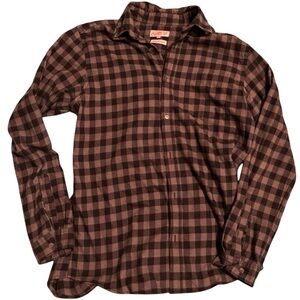 Plaid Black and grey Jack & Jones shirt ladies large